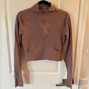 Women's Mauve Long Sleeve Top